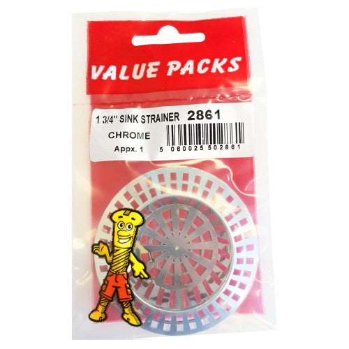 1 x 3/4'' Sink Strainers Chromed 1 x 3/4'' Sink Strainers Chromed